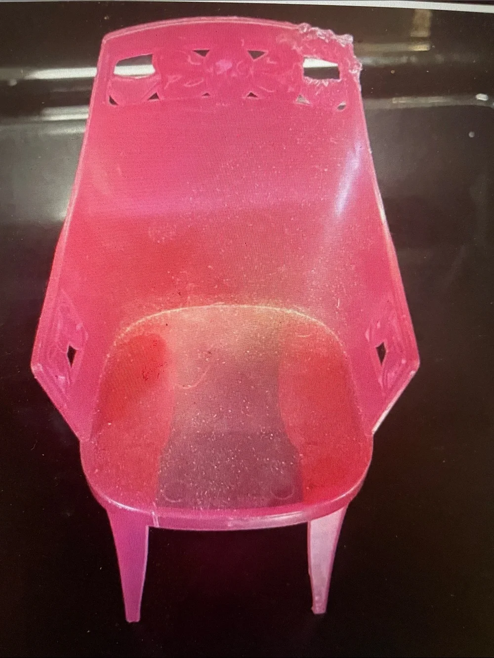 Bundle of 4 plastic Dollhouse furniture